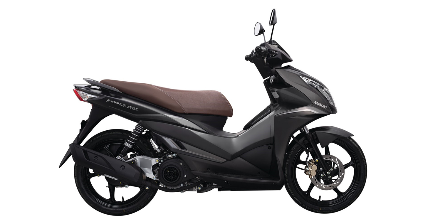 Thuê xe máy giá rẻ Tuy Hòa Phú Yên xe ga Suzuki Impulse 2018 (2)