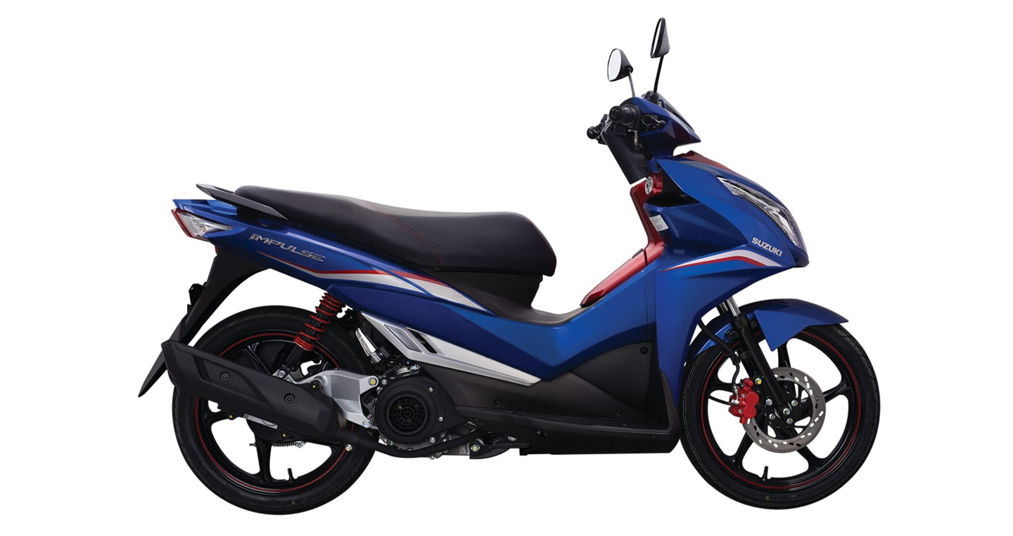 Thuê xe máy giá rẻ Tuy Hòa Phú Yên xe ga Suzuki Impulse 2018 (3)